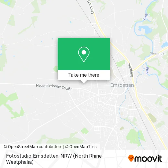 Карта Fotostudio-Emsdetten