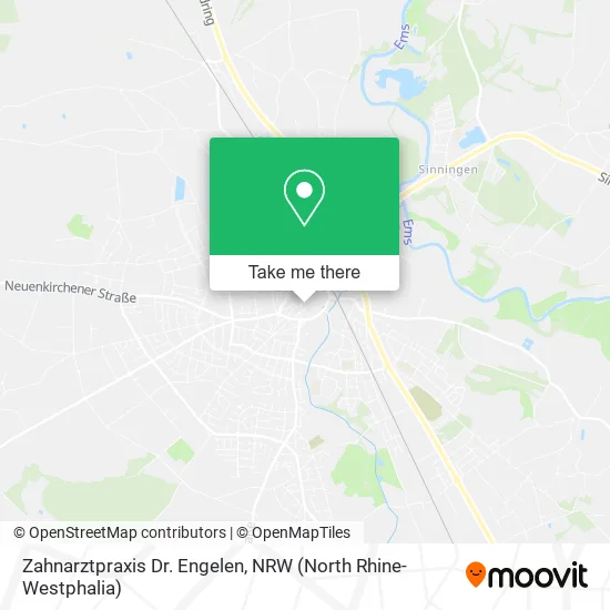 Карта Zahnarztpraxis Dr. Engelen