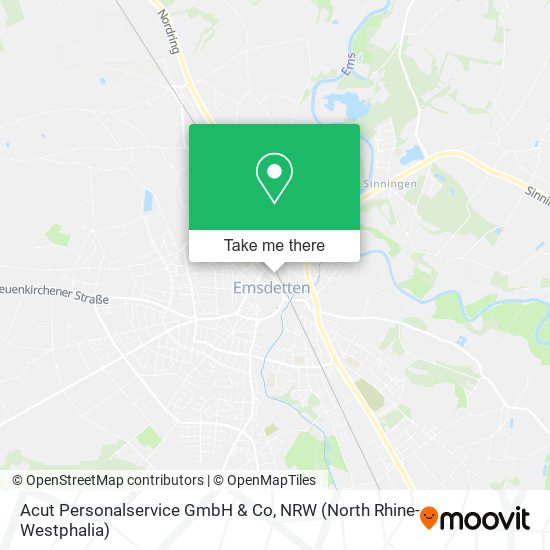 Acut Personalservice GmbH & Co map
