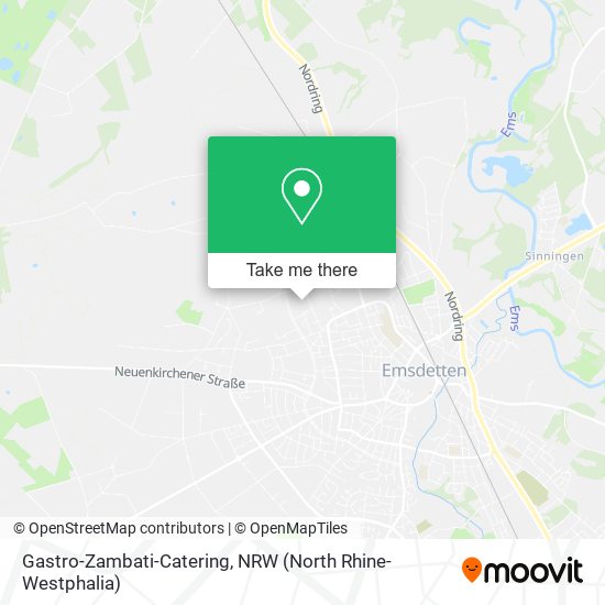 Gastro-Zambati-Catering map