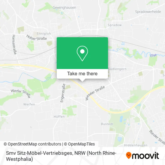 Карта Smv Sitz-Möbel-Vertriebsges