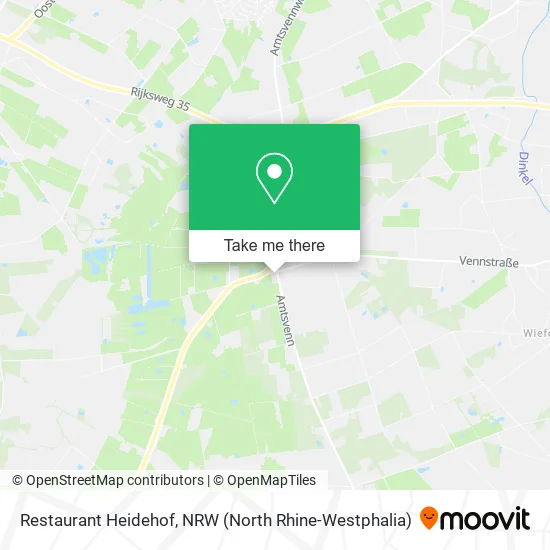 Restaurant Heidehof map