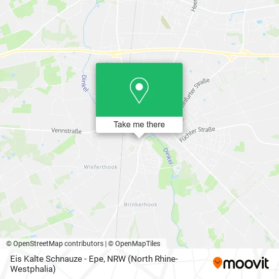 Карта Eis Kalte Schnauze - Epe