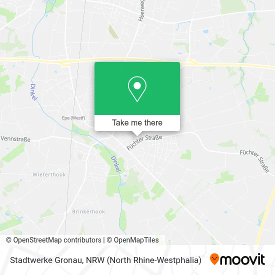 Stadtwerke Gronau map