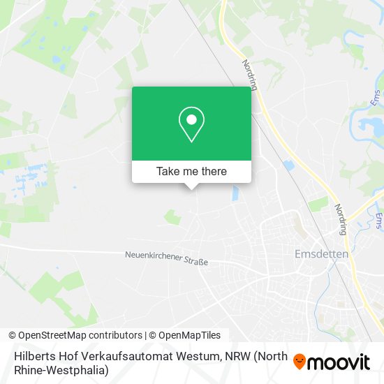 Hilberts Hof Verkaufsautomat Westum map
