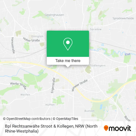 Карта Bpl Rechtsanwälte Stroot & Kollegen