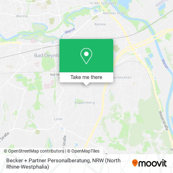 Becker + Partner Personalberatung map