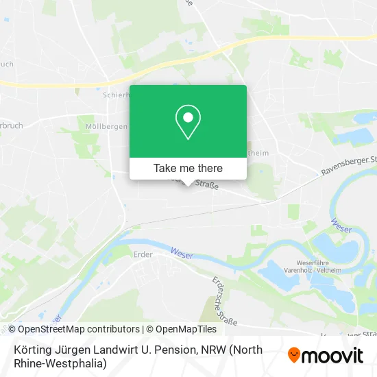 Карта Körting Jürgen Landwirt U. Pension