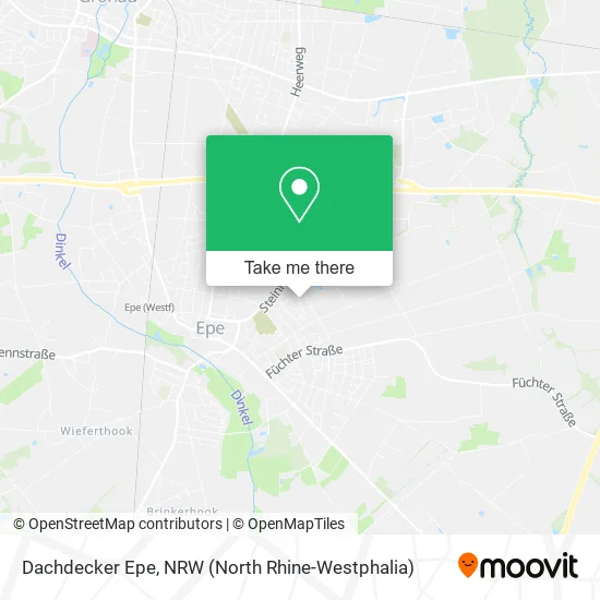 Карта Dachdecker Epe