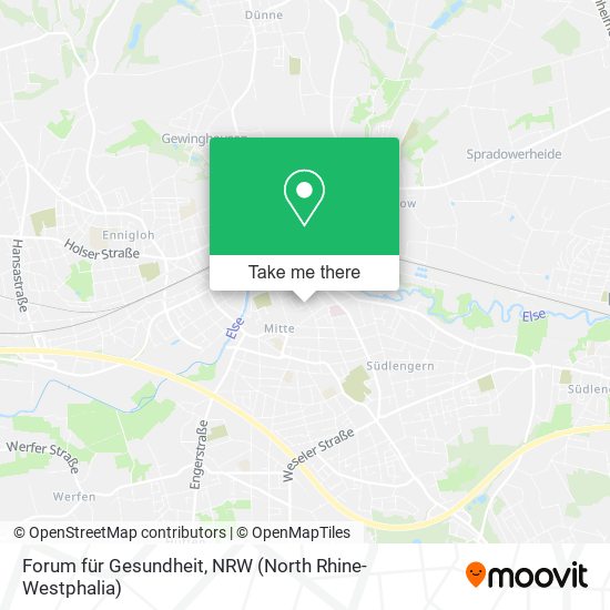 Forum für Gesundheit map
