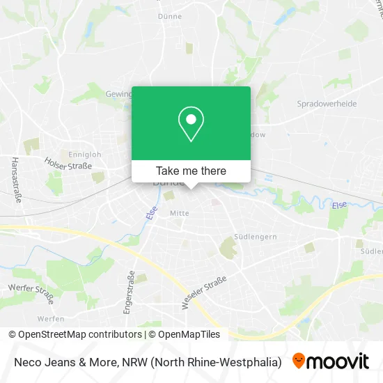 Neco Jeans & More map