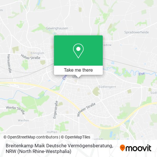 Breitenkamp Maik Deutsche Vermögensberatung map