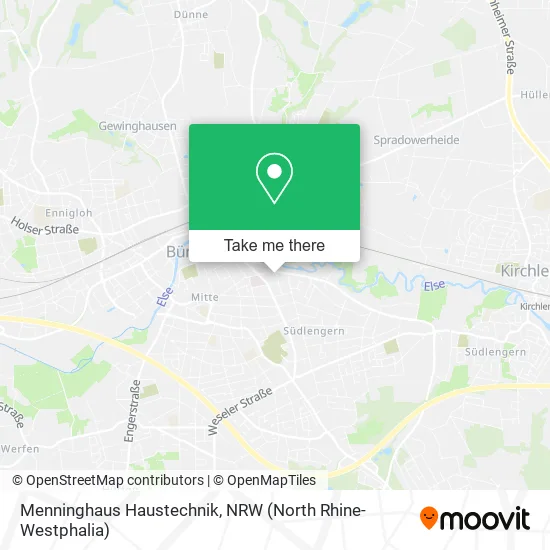 Menninghaus Haustechnik map