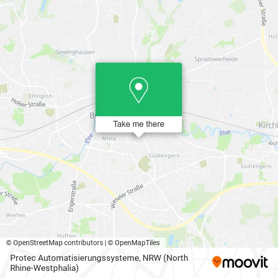 Карта Protec Automatisierungssysteme