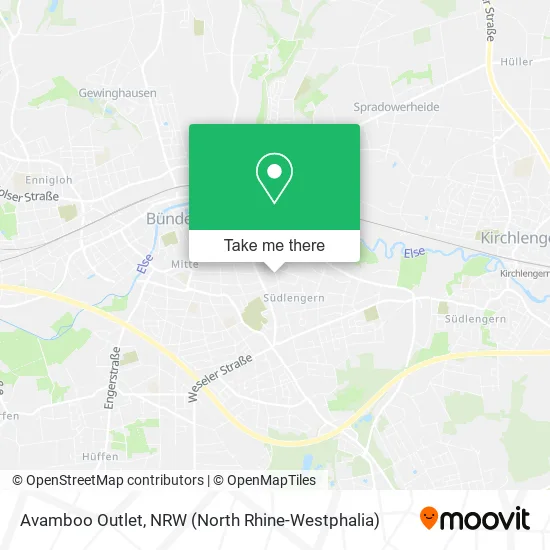 Карта Avamboo Outlet