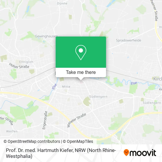Карта Prof. Dr. med. Hartmuth Kiefer