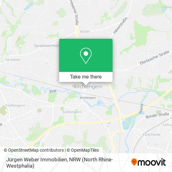 Jürgen Weber Immobilien map