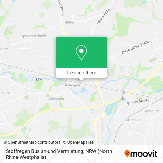 Карта Stoffregen Bus an-und Vermietung