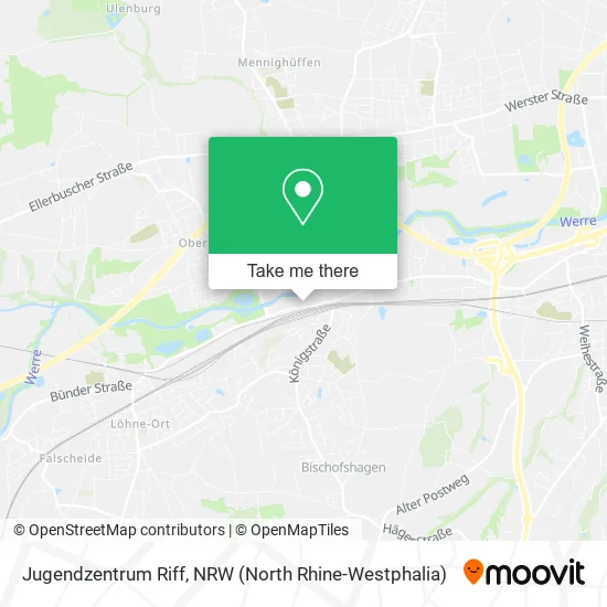 Карта Jugendzentrum Riff