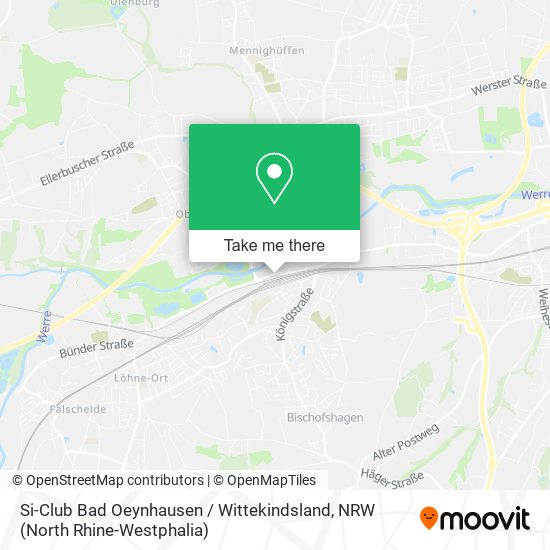 Si-Club Bad Oeynhausen / Wittekindsland map