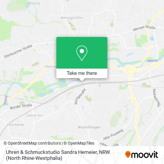 Uhren & Schmuckstudio Sandra Hemeier map