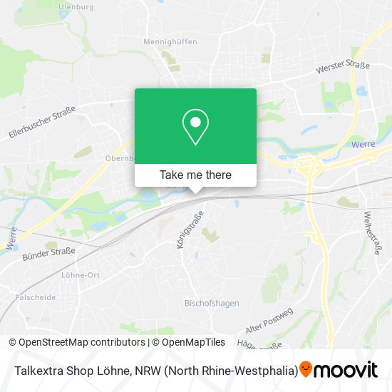 Talkextra Shop Löhne map