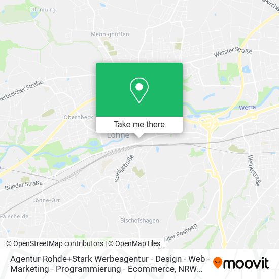 Agentur Rohde+Stark Werbeagentur - Design - Web - Marketing - Programmierung - Ecommerce map