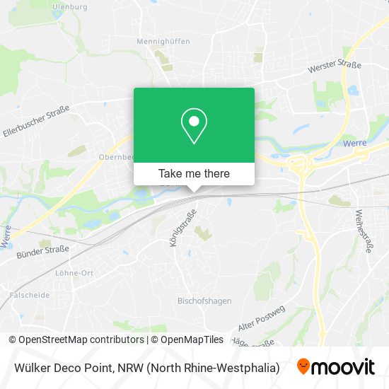 Wülker Deco Point map