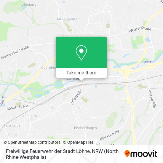 Freiwillige Feuerwehr der Stadt Löhne map