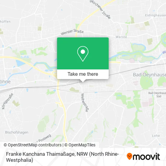 Карта Franke Kanchana Thaimaßage