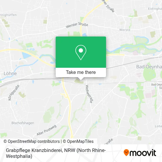 Grabpflege Kranzbinderei map