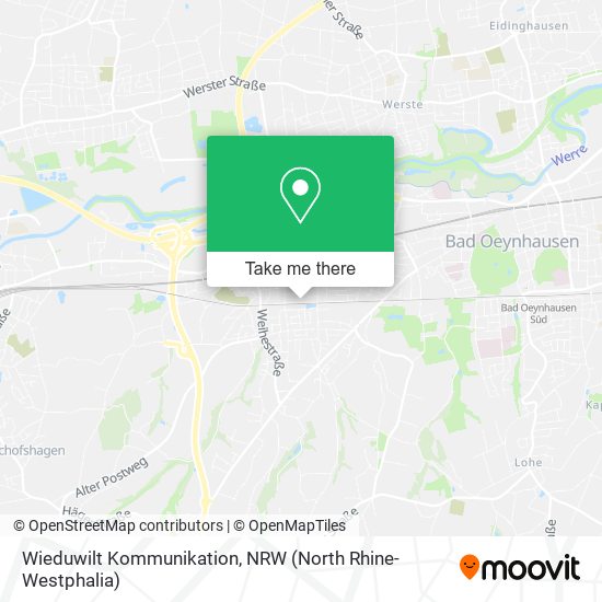 Wieduwilt Kommunikation map