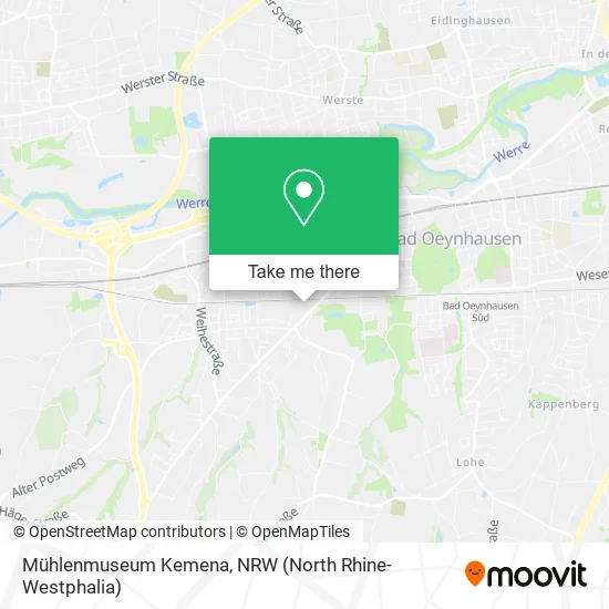 Карта Mühlenmuseum Kemena