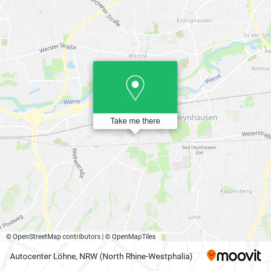Карта Autocenter Löhne
