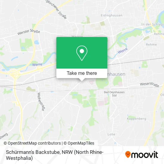 Карта Schürmann's Backstube