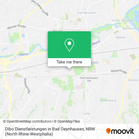 Dibo Dienstleistungen in Bad Oeynhausen map
