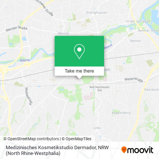 Medizinisches Kosmetikstudio Dermador map