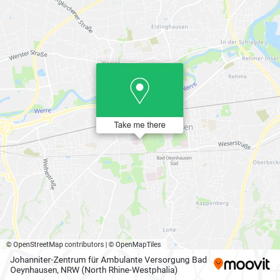 Johanniter-Zentrum für Ambulante Versorgung Bad Oeynhausen map