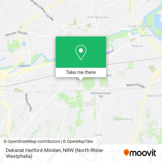 Dekanat Herford-Minden map