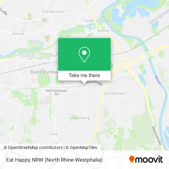 Карта Eat Happy