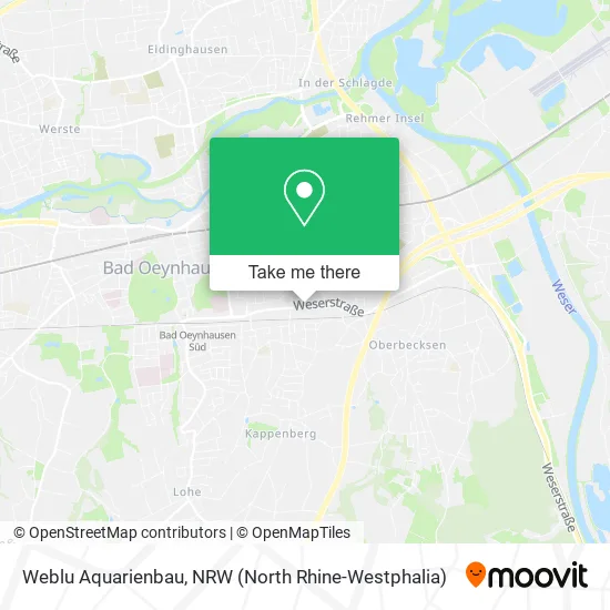 Карта Weblu Aquarienbau