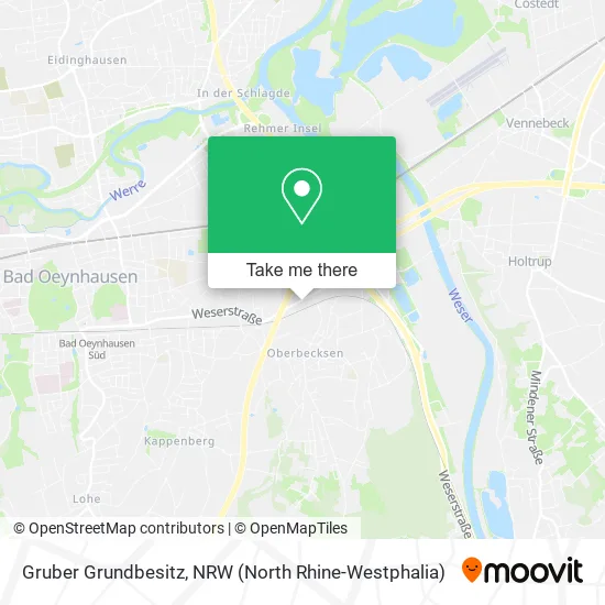 Карта Gruber Grundbesitz