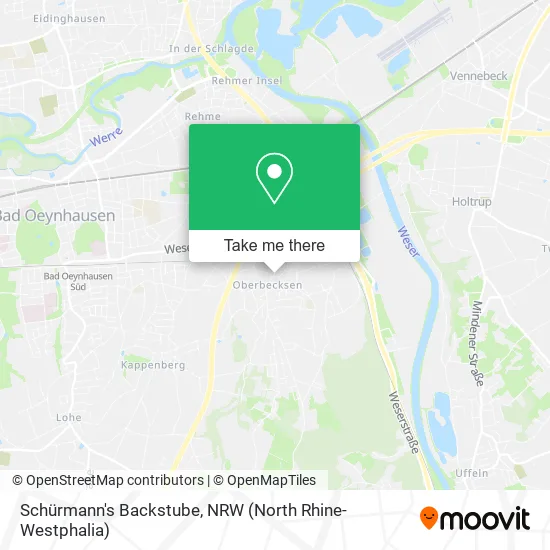 Карта Schürmann's Backstube