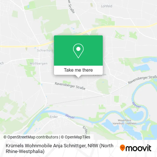 Карта Krümels Wohnmobile Anja Schnittger