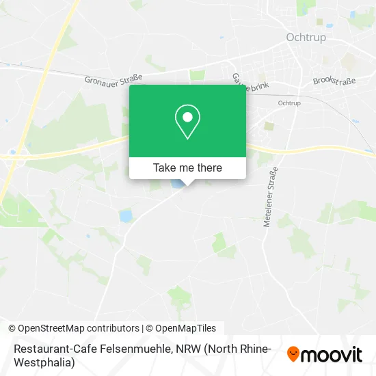 Карта Restaurant-Cafe Felsenmuehle