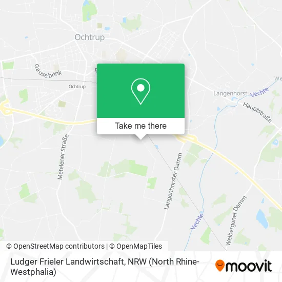 Ludger Frieler Landwirtschaft map