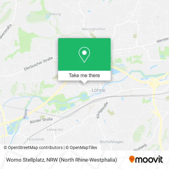 Карта Womo Stellplatz