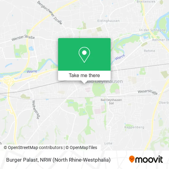 Карта Burger Palast