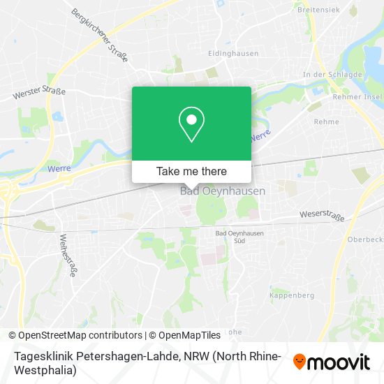 Tagesklinik Petershagen-Lahde map
