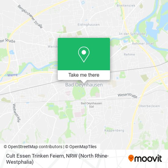 Cult Essen Trinken Feiern map